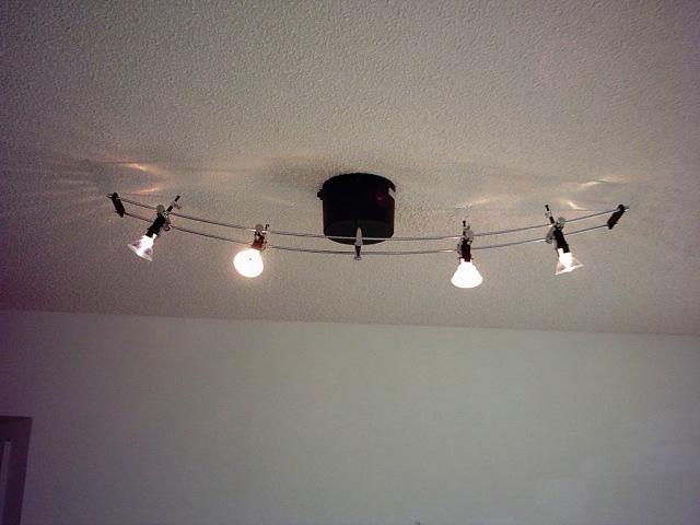 Osvětlení obývacího pokoje